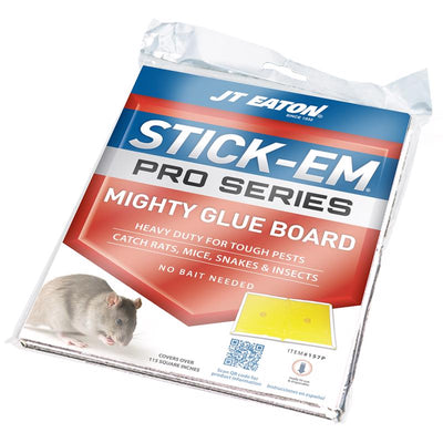 JT Eaton Stick-Em Pro Series Small Glue Board Trap For Insects/Rodents/Snakes