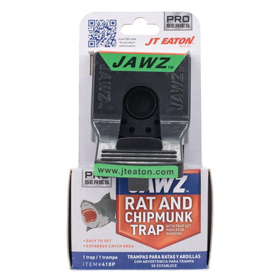 JT Eaton JAWZ Pro Series Small Snap Trap For Chipmunks and Rats