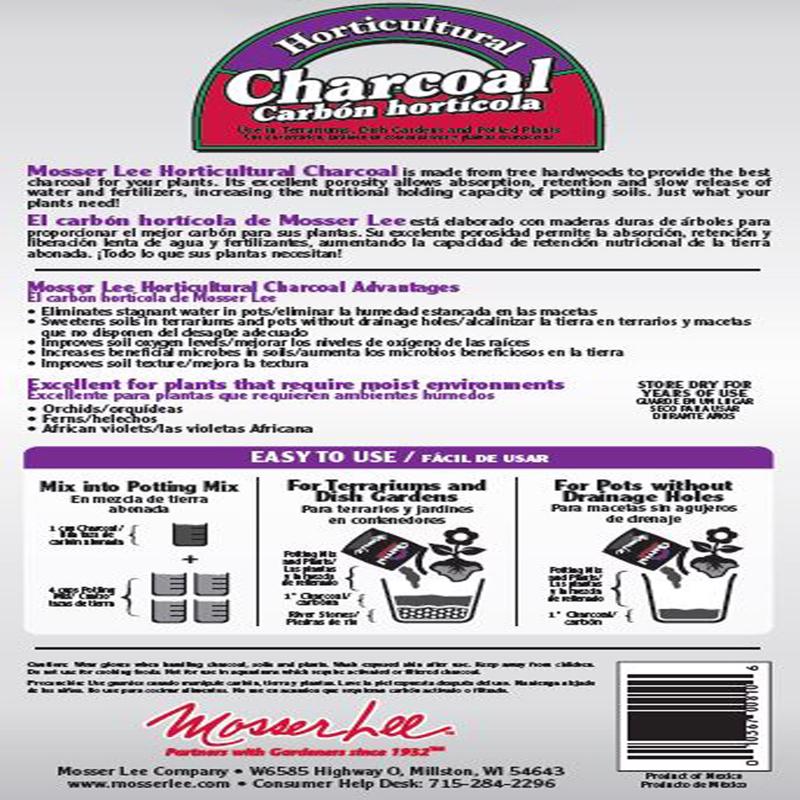 Mosser Lee Organic Blue Horticultural Charcoal 0.07 cu ft 2.48 L
