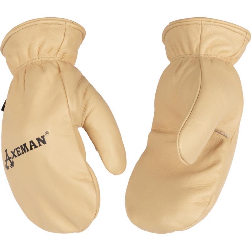 Kinco Axeman Men's Outdoor Work Gloves Mittens Tan XL 1 pair