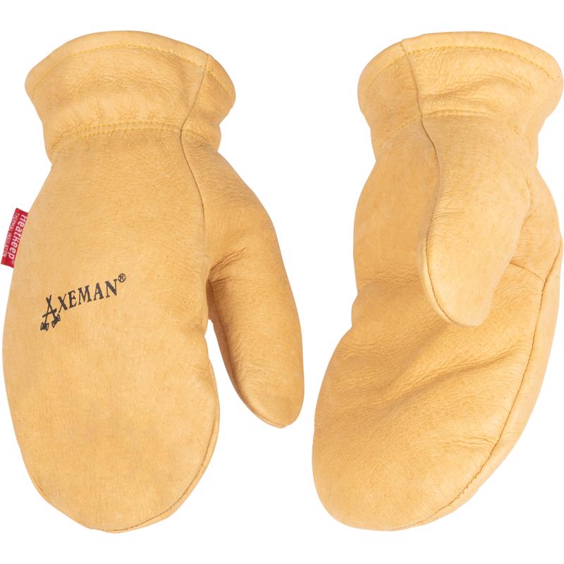Kinco Axeman Unisex Outdoor Work Gloves Mittens Gray Youth 1 pair