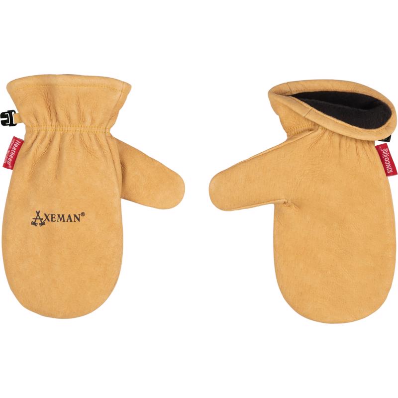 Kinco Axeman Unisex Outdoor Work Gloves Mittens Gray Youth 1 pair