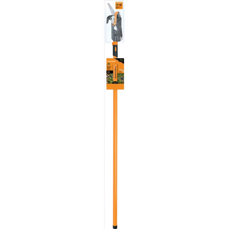 Fiskars Power-Lever 14 ft. Steel Curved Extendable Tree Pruner
