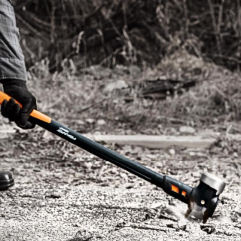 Fiskars IsoCore 10 lb Steel Sledge Hammer 36 in. Fiberglass Handle