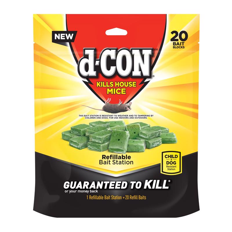 d-CON Animal Repellent Blocks For Mice