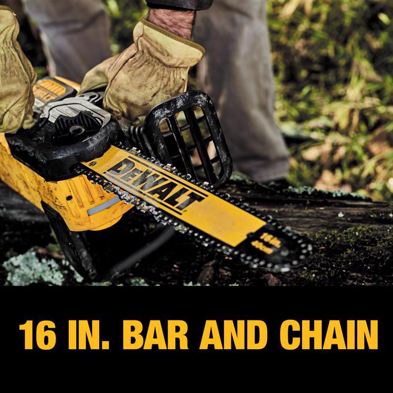 DeWalt 60V MAX DCCS670X1 16 in. 60 V Battery Chainsaw Kit (Battery & Charger)