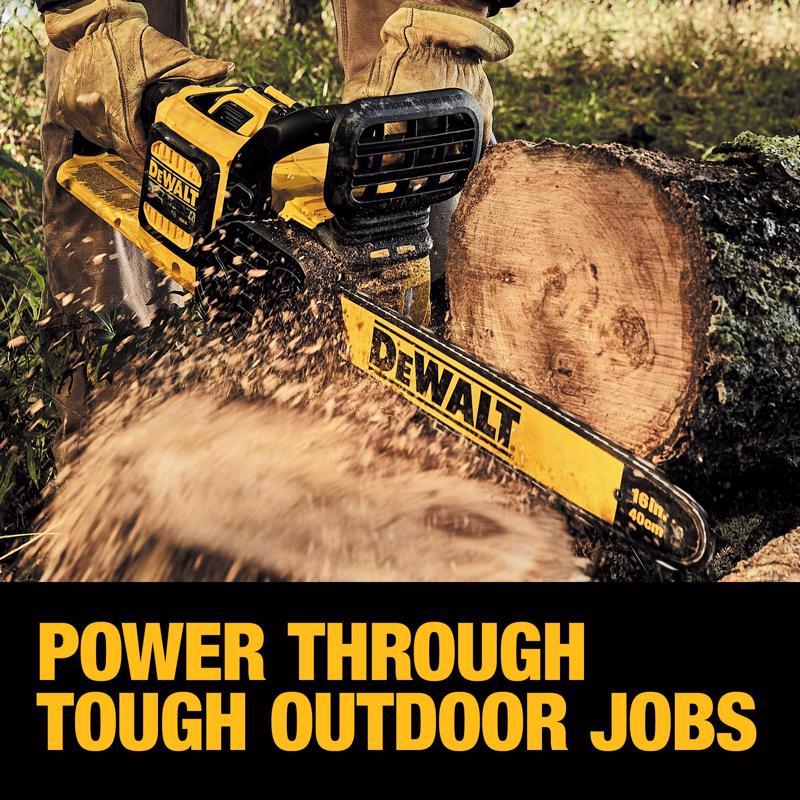 DeWalt 60V MAX DCCS670X1 16 in. 60 V Battery Chainsaw Kit (Battery & Charger)
