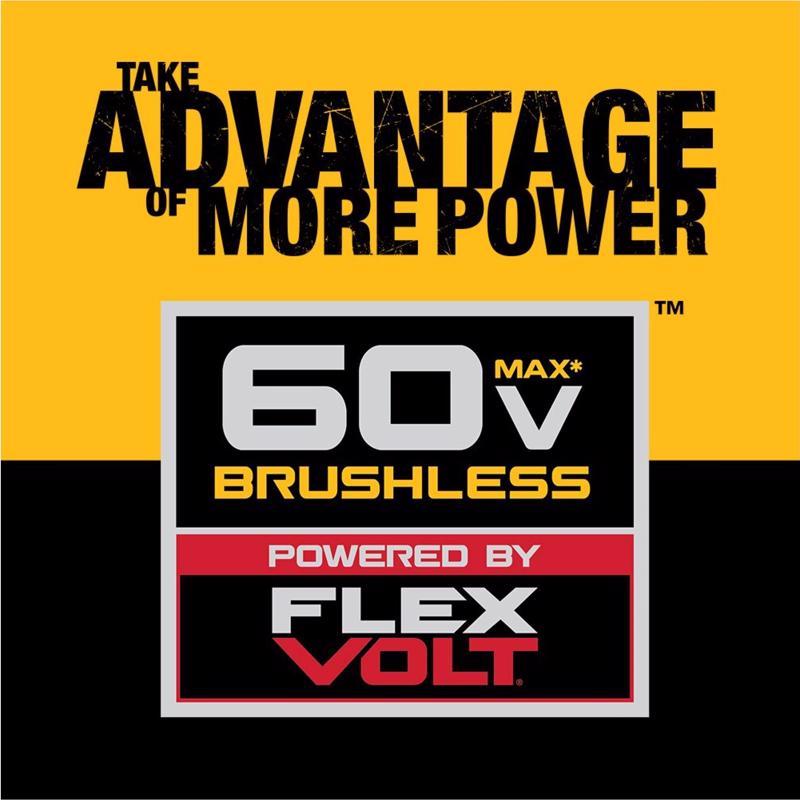 DeWalt 60V MAX DCCS670X1 16 in. 60 V Battery Chainsaw Kit (Battery & Charger)