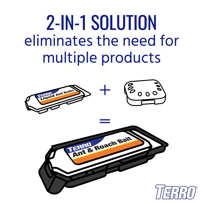 TERRO Ant and Roach Bait Station 4 pk
