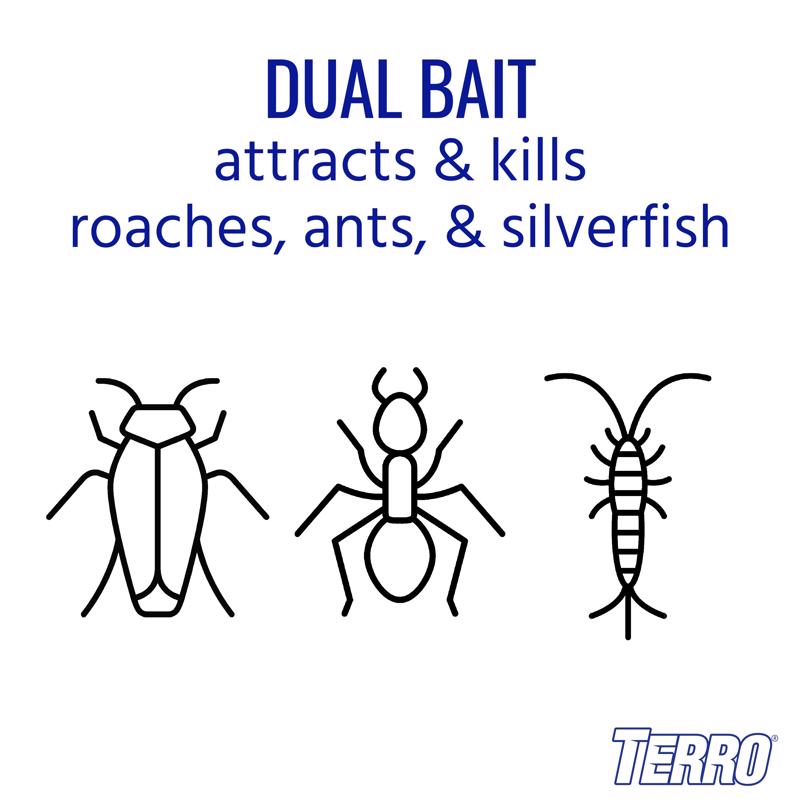 TERRO Ant and Roach Bait Station 4 pk