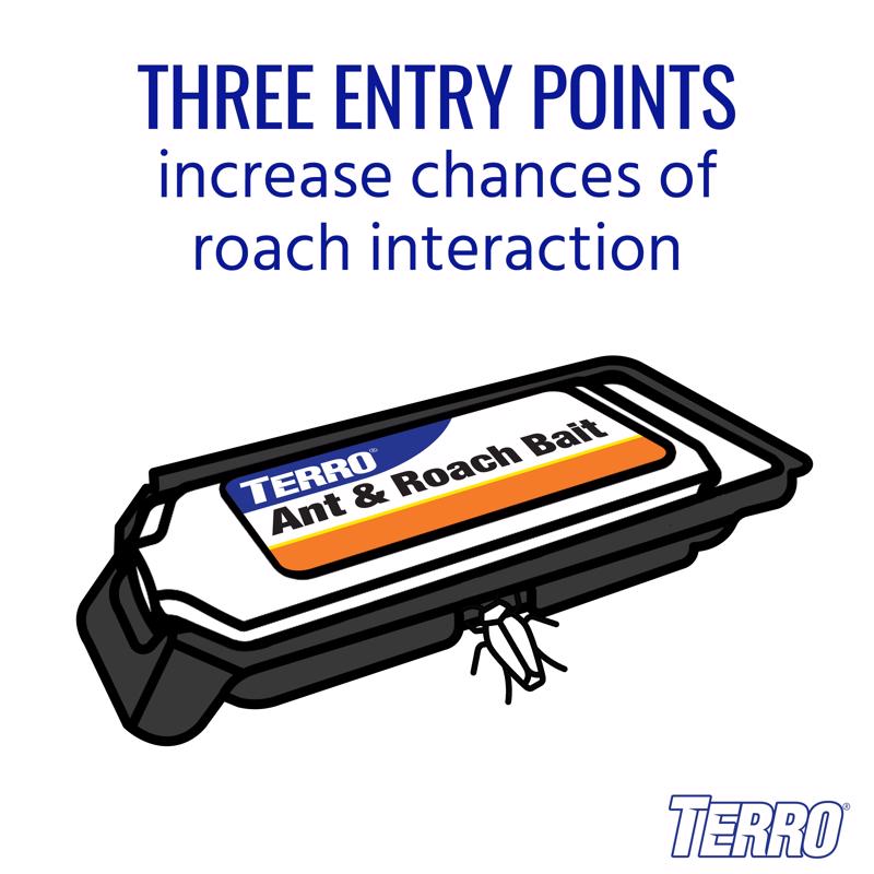 TERRO Ant and Roach Bait Station 4 pk