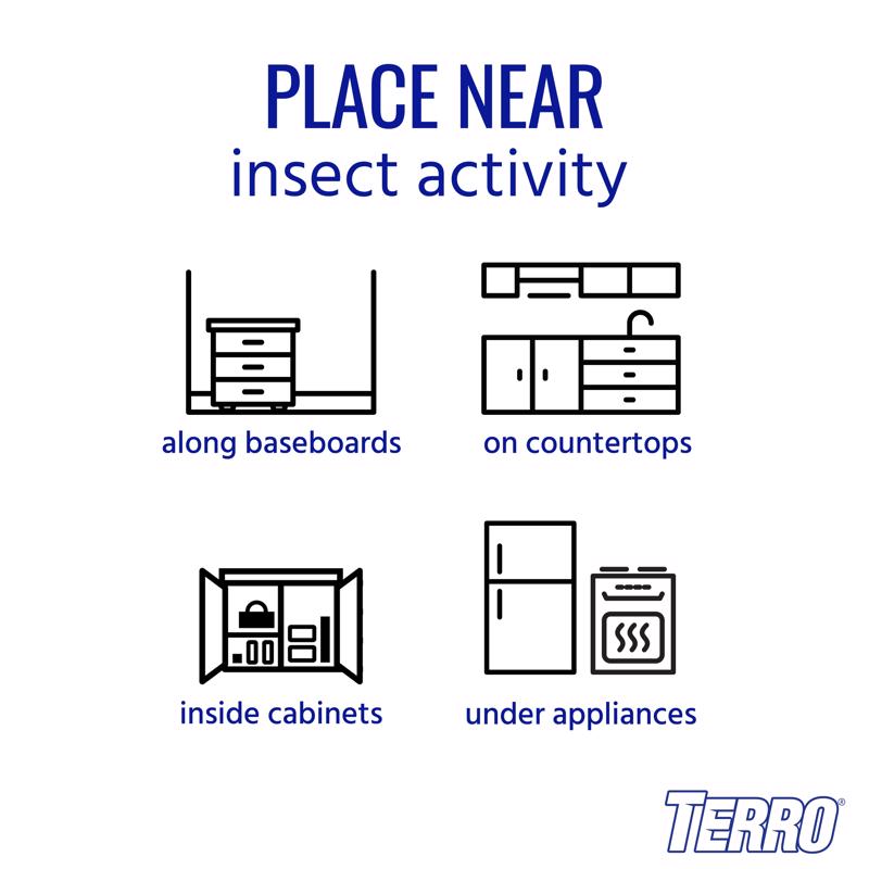 TERRO Ant and Roach Bait Station 4 pk