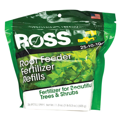 Ross Acid-Loving Plants 25-10-10 Root Feeder Fertilizer Refills 36 ct