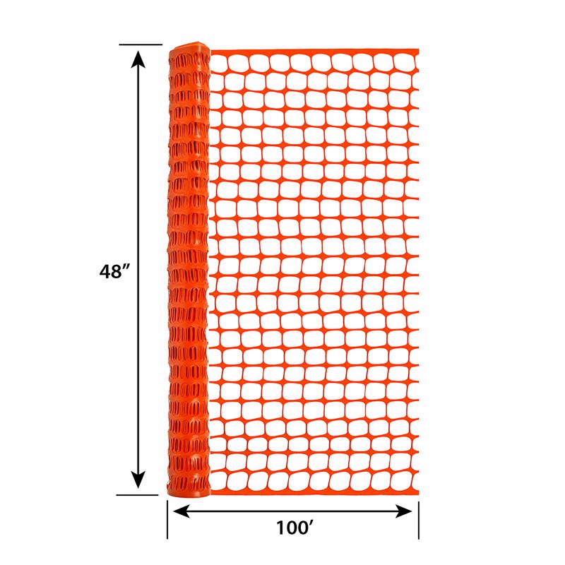 Garden Craft 48 in. H X 100 ft. L Plastic Fencing 2 in.