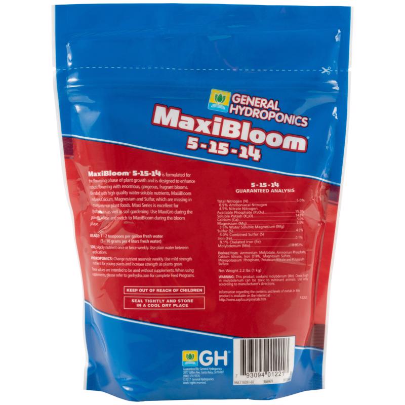 General Hydroponics MaxiBloom Granules Plant Food 2.2 lb
