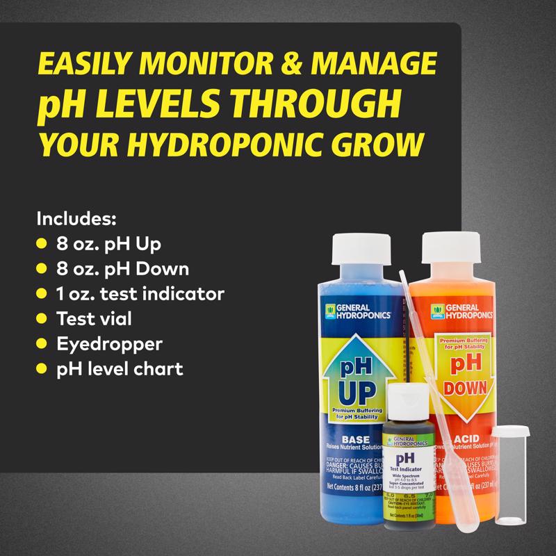 General Hydroponics Kit Organic Liquid pH Control