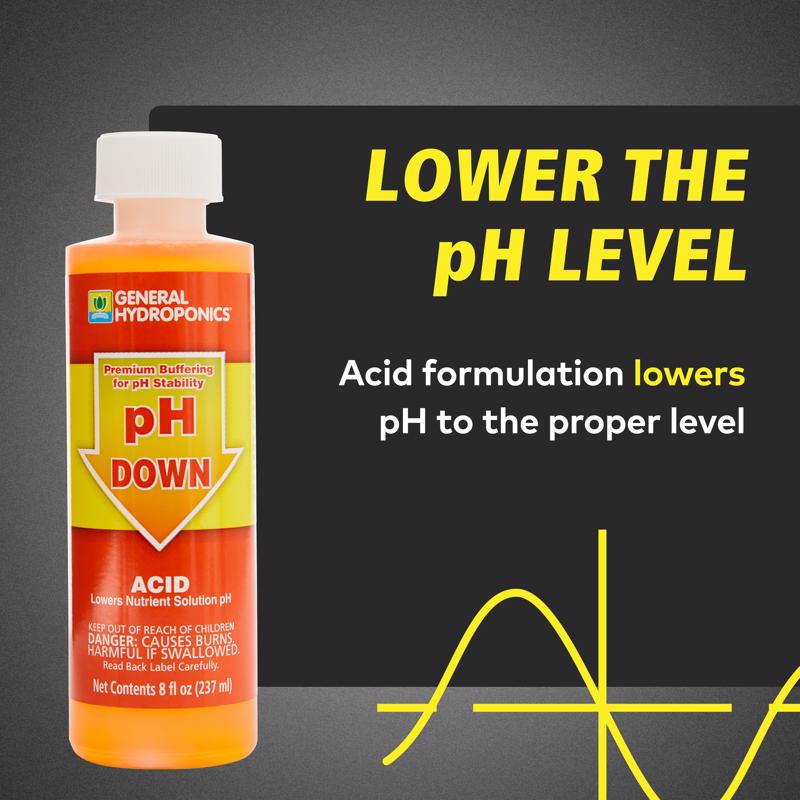 General Hydroponics Kit Organic Liquid pH Control