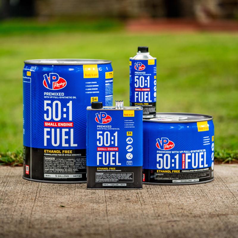 VP Racing Fuels Small Engine Ethanol-Free 2-Cycle 50:1 Pre-Mixed Fuel 1 gal