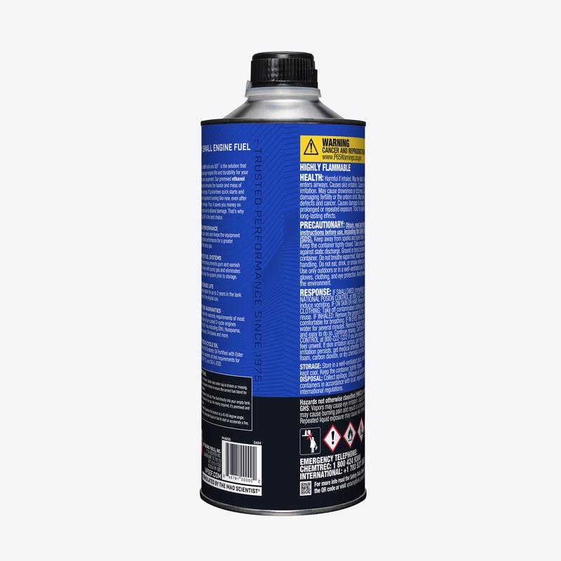 VP Racing Fuels Small Engine Ethanol-Free 2-Cycle 50:1 Pre-Mixed Fuel 1 qt