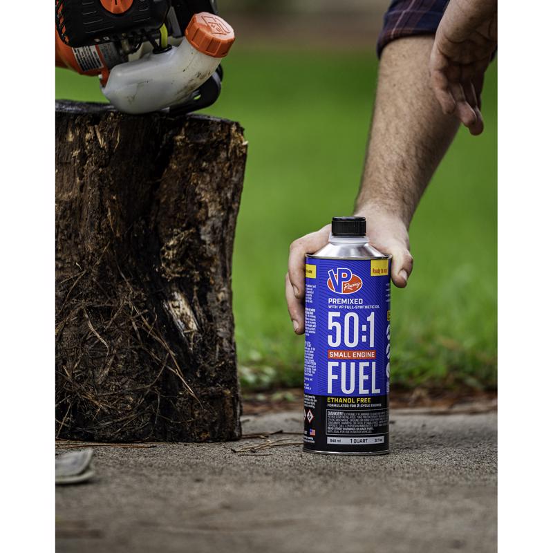 VP Racing Fuels Small Engine Ethanol-Free 2-Cycle 50:1 Pre-Mixed Fuel 1 qt