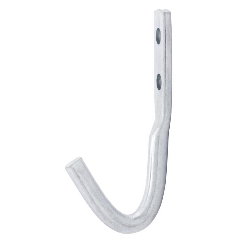 Hampton Small Zinc-Plated Silver Steel 2.5625 in. L Rope Binding Hook 175 lb