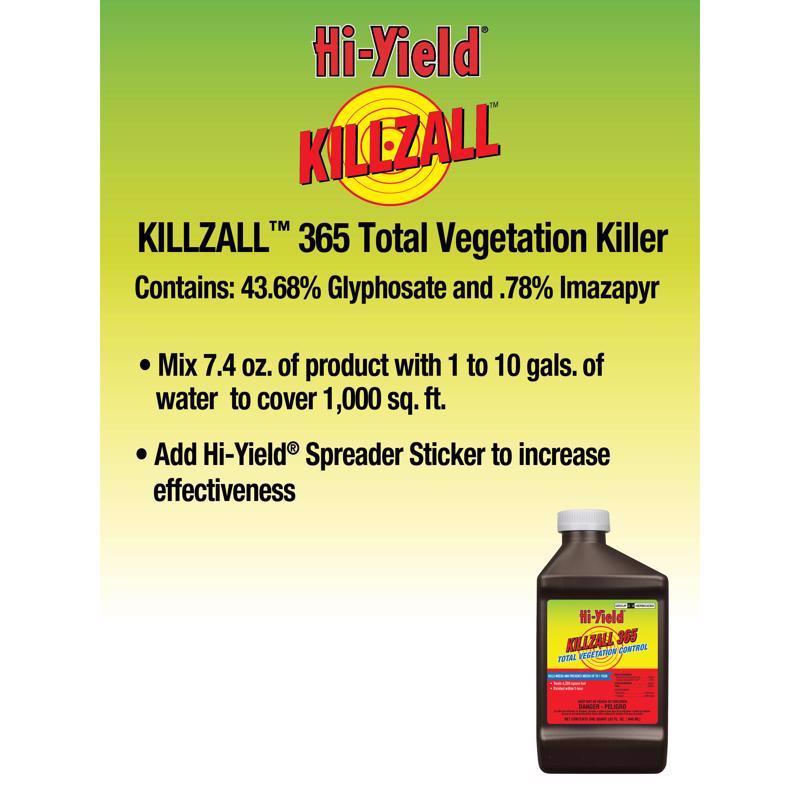 Hi-Yield Killzall 365 Vegetation Control Concentrate 32 oz