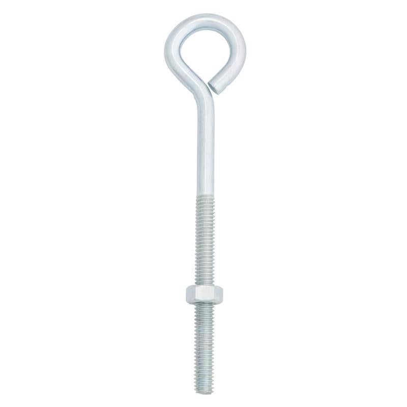 Hampton 5/16 in. X 6 in. L Zinc-Plated Steel Eyebolt Nut Included