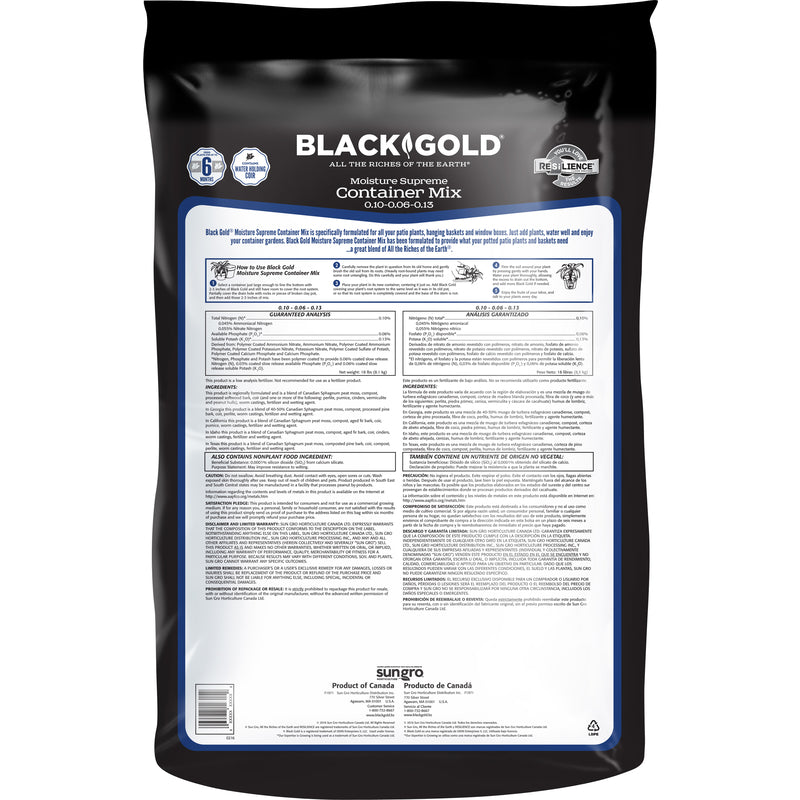Black Gold All Purpose Potting Mix 1.5 cu ft