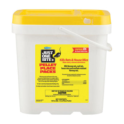 Farnam Just One Bite II Bait Packs For Mice and Rats 1.5 oz 86 pk