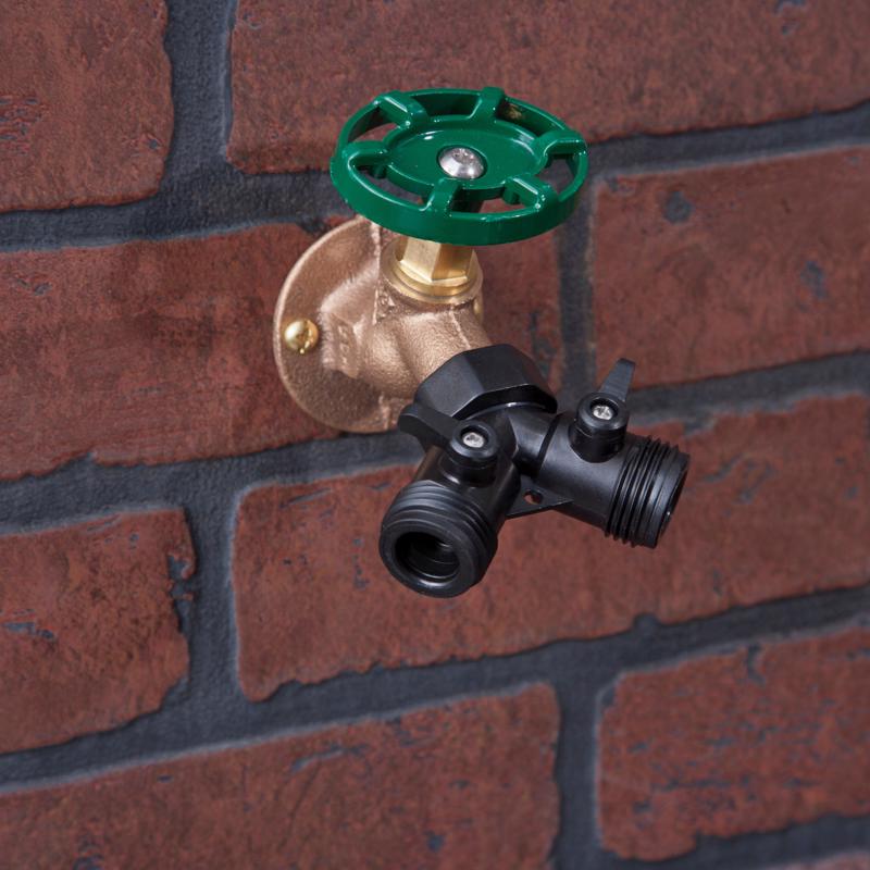 Raindrip 3/4 in. FHTx 3/4 in. MHT in. Plastic Threaded Male/Female 2-Way Shut-off Valve