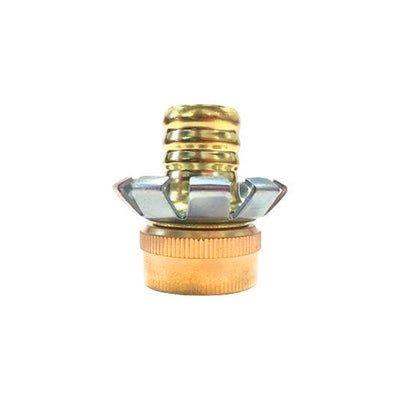 Gilmour 3/4 in. Brass Threaded Female Clinch Coupling