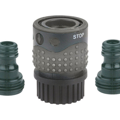 Gilmour Polymer 2 Male/1 Female Quick Connector Hose Set