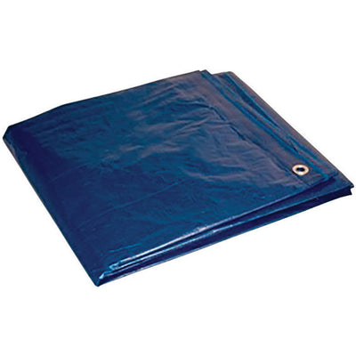 Foremost 20 ft. W X 30 ft. L Light Duty Polyethylene Tarp Blue