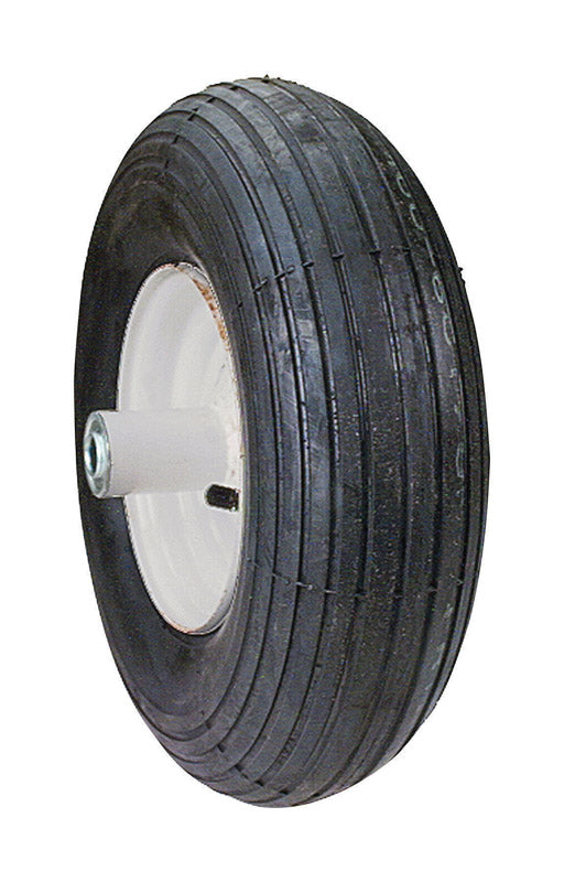 MaxPower 6 in. D Centered Wheelbarrow Wheel Rubber