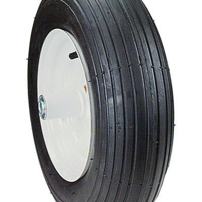 MaxPower 8 in. D X 15.6 in. D Centered Wheelbarrow Wheel Rubber