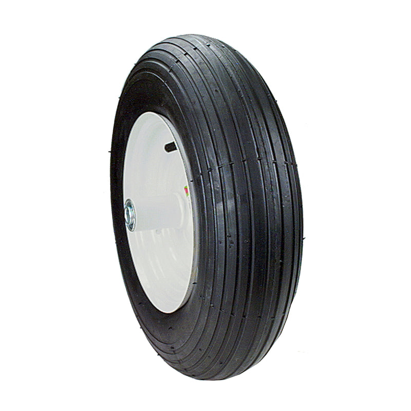 MaxPower 8 in. D X 15.6 in. D Centered Wheelbarrow Wheel Rubber