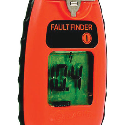Gallagher 1.5 V Battery-Powered Fence Volt/Current Meter and Fault Finder Orange