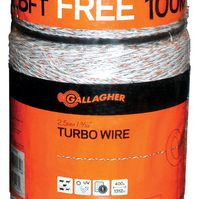 Gallagher Electric Fence Wire White