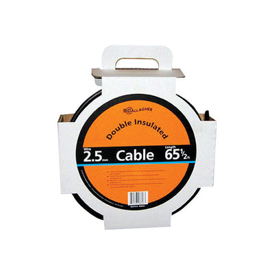 Gallagher Double Insulated Underground Cable Black