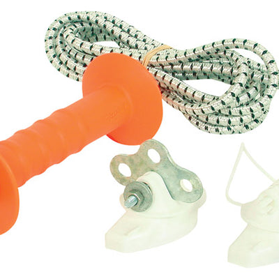 Gallagher Electric Bungee Gate Kit Orange/White
