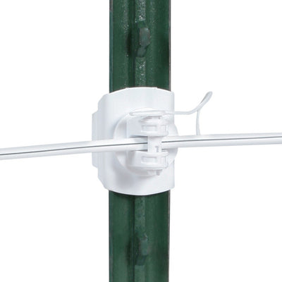 Gallagher T-Post Pin-Lock Insulator White