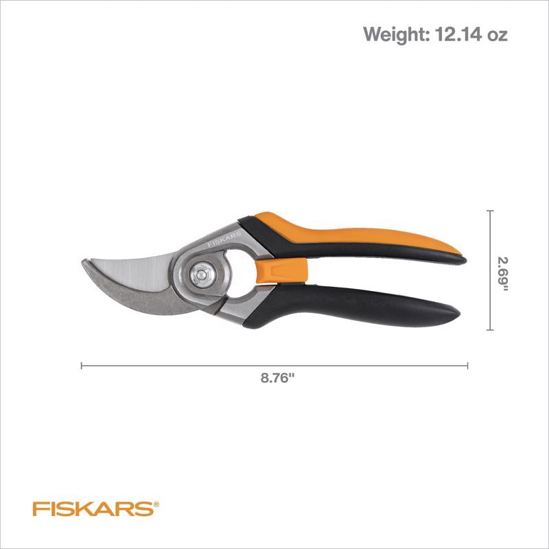 Fiskars Forged 4.5 in. Stainless Steel Bypass Pruners
