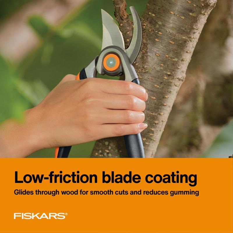 Fiskars Forged 4.5 in. Stainless Steel Bypass Pruners