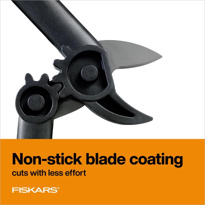 Fiskars PowerGear 15 in. Steel Anvil Lopper