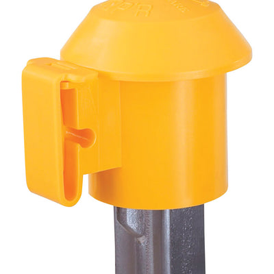 Dare Top'R Electric-Powered T-Post Safety Top Yellow