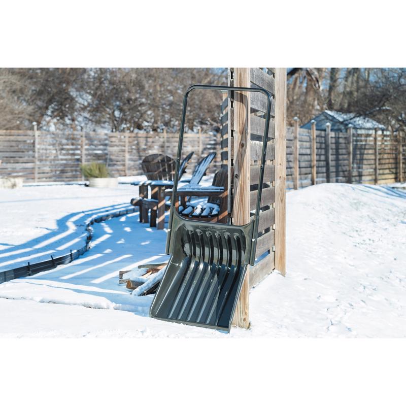 Suncast 22 in. W X 60 in. L Poly Snow Pusher