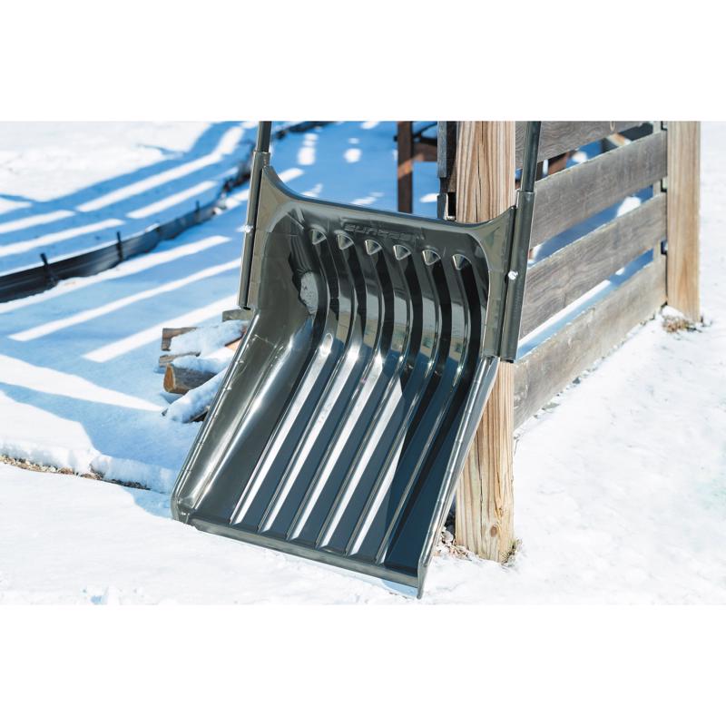 Suncast 22 in. W X 60 in. L Poly Snow Pusher