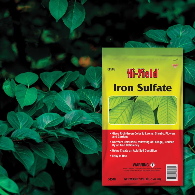 Hi-Yield Iron Sulfate 1000 sq ft 3.25 lb