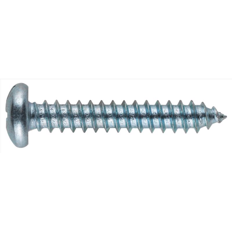 HILLMAN No. 14 Ga. X 1 in. L Phillips/Slotted Pan Head Sheet Metal Screws 100 pk