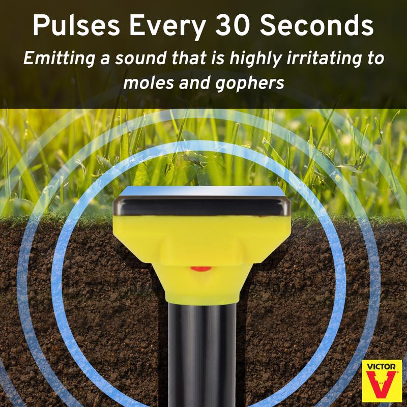 Victor Sonic Spike Repeller For Gophers and Moles